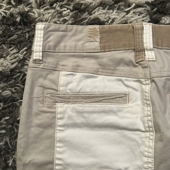 Beige Patchwork Pilcro and the Letterpress Anthropologie Skirt - Picture 4 of 9